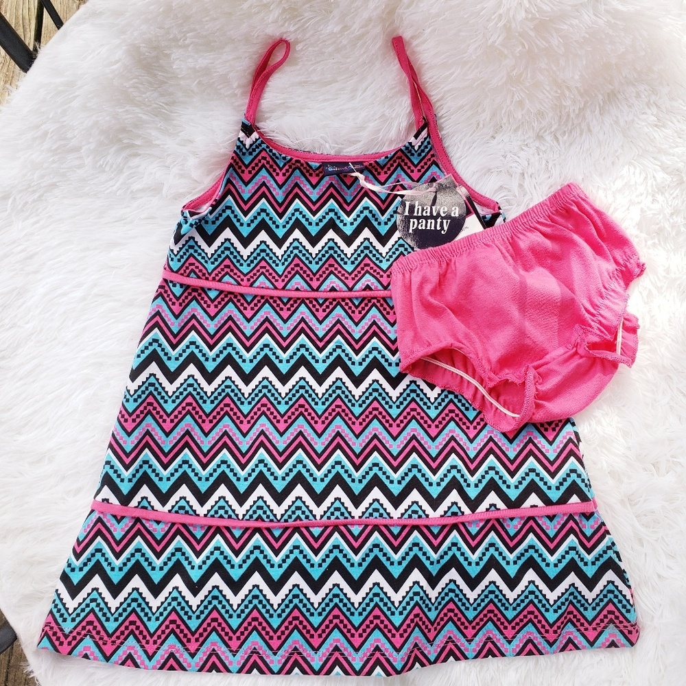 🎀 New! Girl's Summer Sleeveless Dress(2pc)